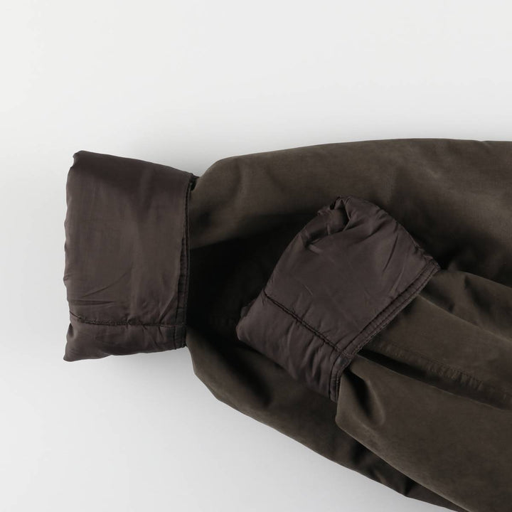 Barbour Breathables padded nylon jacket, men's size XL polyamide beige type brown Vintage Second Hand