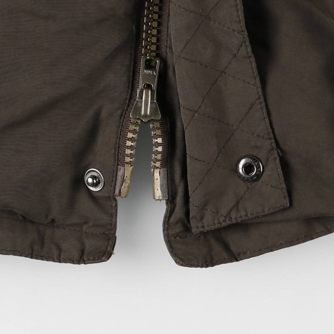 Barbour Breathables padded nylon jacket, men's size XL polyamide beige type brown Vintage Second Hand