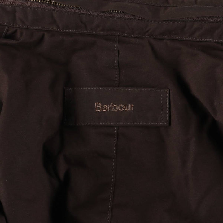 Barbour 3 Warrant Padded Puffer Jacket, Men's XL Waxed cotton red type reddish brown Vintage Second Hand