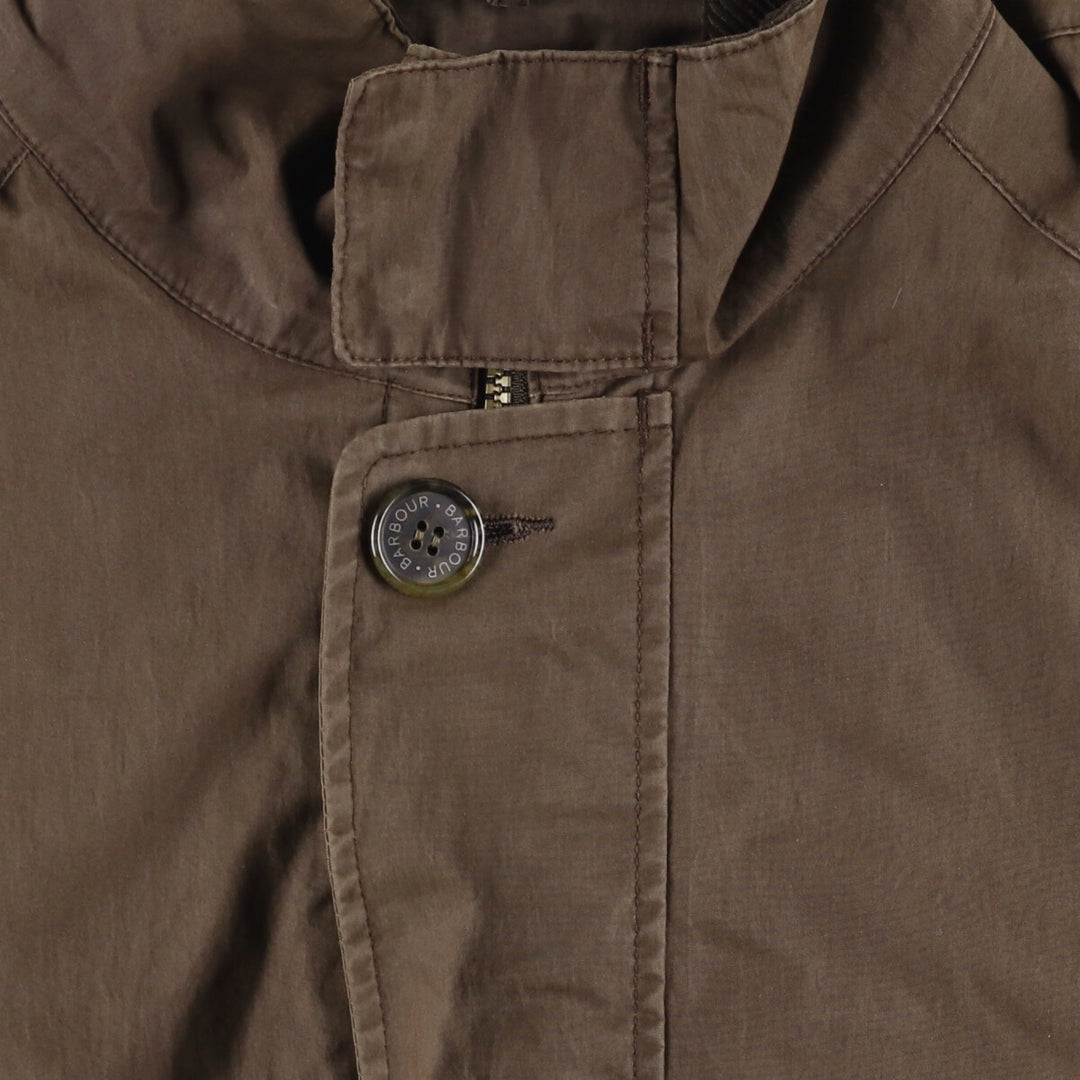 Barbour Waterproof and Breathable 3-Warrant Padded Puffer Jacket, Men's Medium cotton brown type Vintage Second Hand