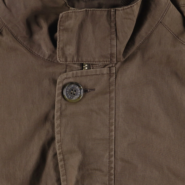 Barbour Waterproof and Breathable 3-Warrant Padded Puffer Jacket, Men's Medium cotton brown type Vintage Second Hand