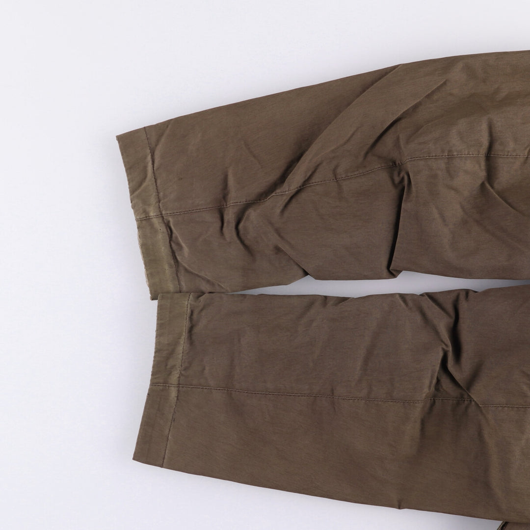 Barbour Waterproof and Breathable 3-Warrant Padded Puffer Jacket, Men's Medium cotton brown type Vintage Second Hand