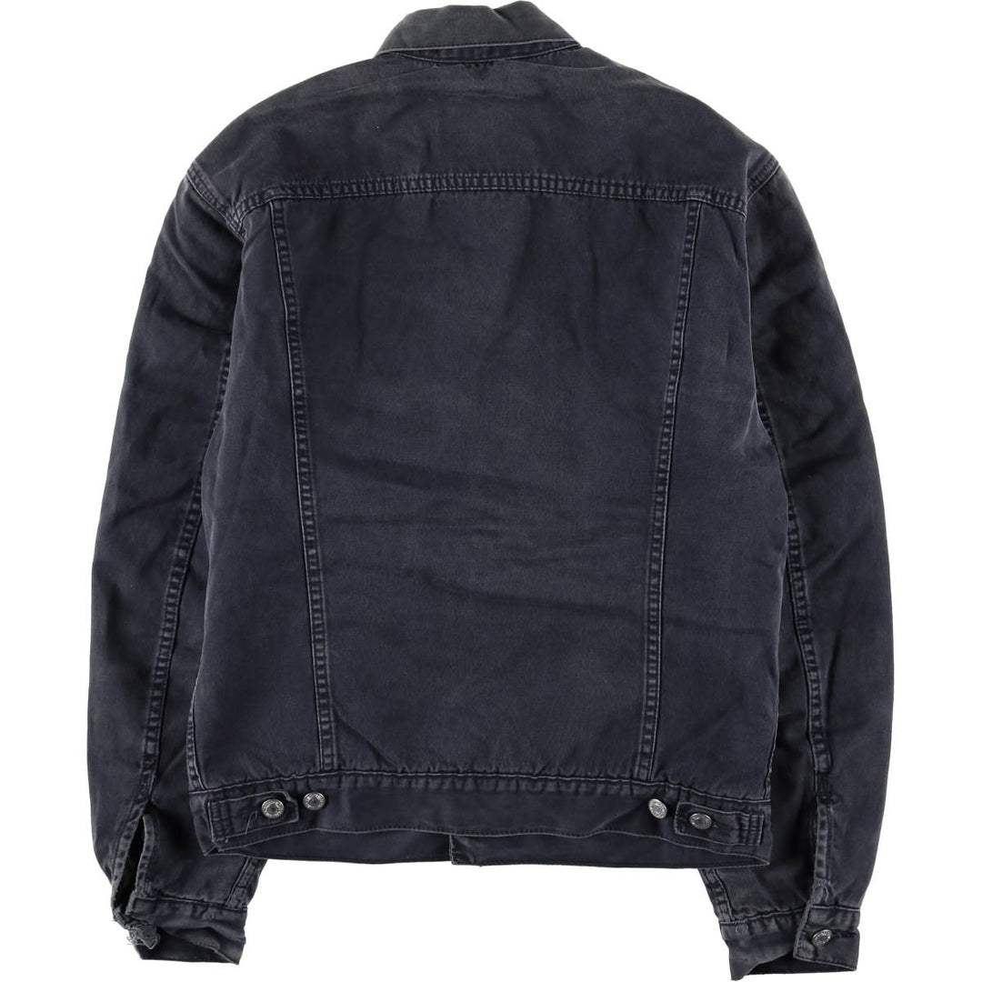 90'S Levi's 71550-8711 Cotton Trucker Jacket, Men's Size Medium, Vintage cotton navy blue type Vintage Second Hand