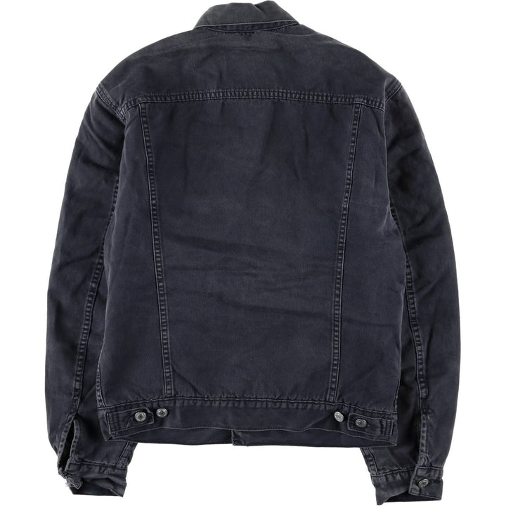 90'S Levi's 71550-8711 Cotton Trucker Jacket, Men's Size Medium, Vintage cotton navy blue type Vintage Second Hand
