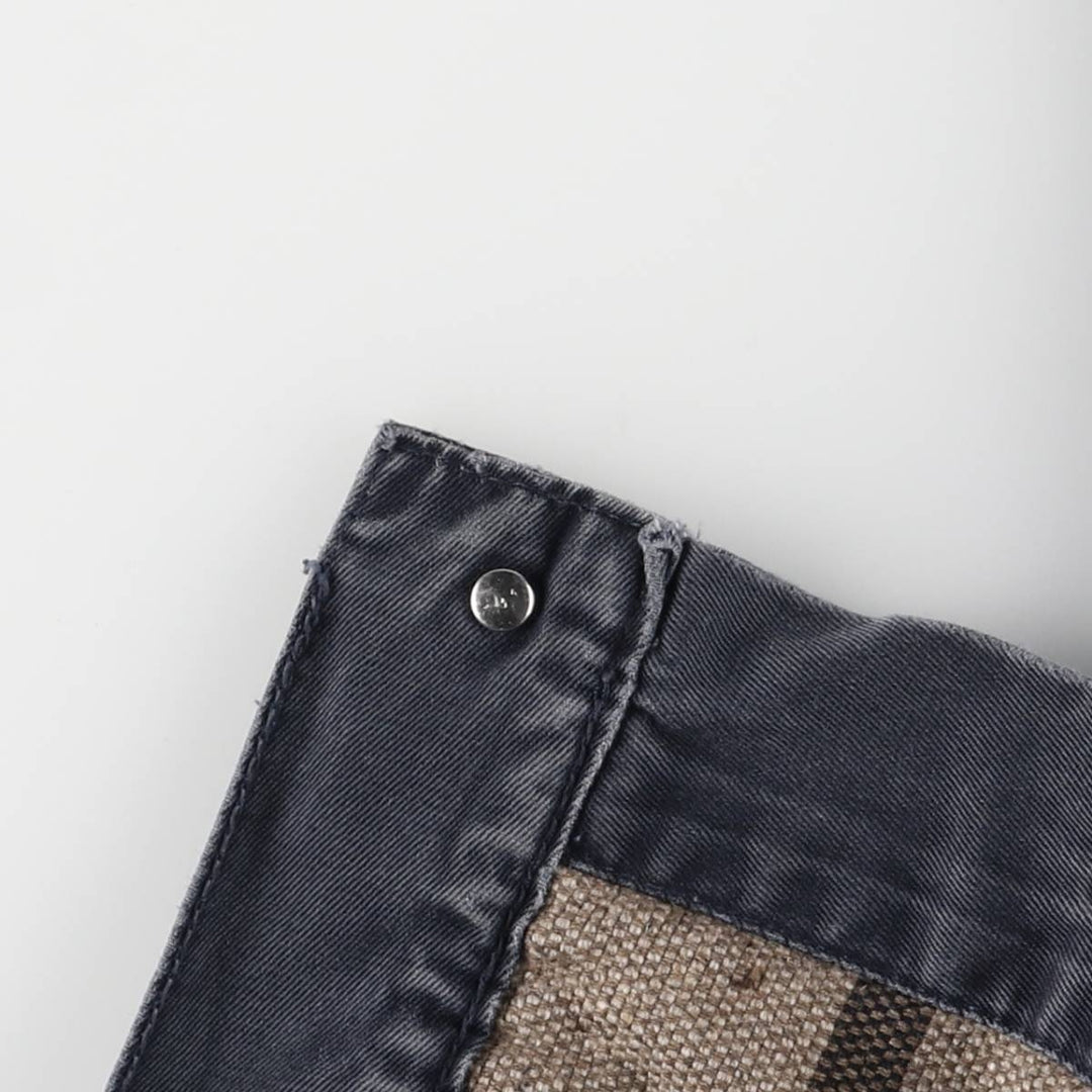 90'S Levi's 71550-8711 Cotton Trucker Jacket, Men's Size Medium, Vintage cotton navy blue type Vintage Second Hand