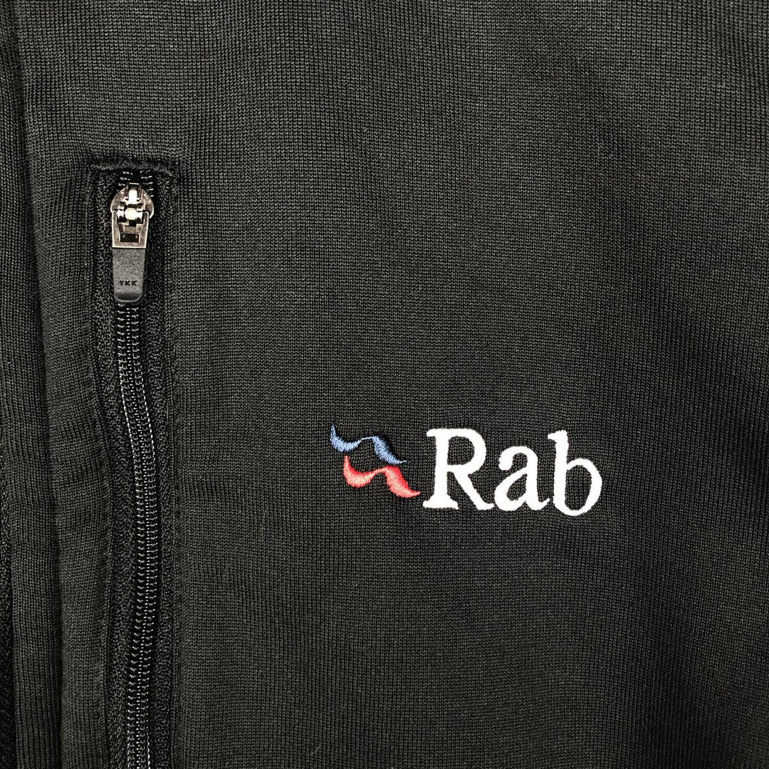 Love Rab Half-Zip Fleece Pullover, Men's Size L polyester black type Vintage Second Hand