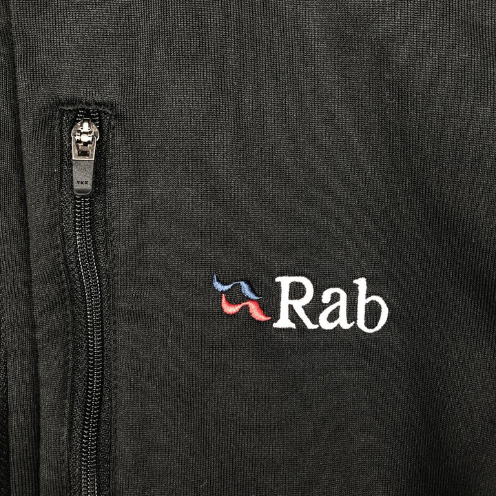Love Rab Half-Zip Fleece Pullover, Men's Size L polyester black type Vintage Second Hand