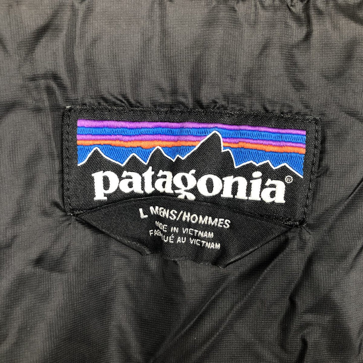 Patagonia Nano Puff Jacket 84212FA21, Men's Size L, Padded Mountain Jacket, Shell Jacket, Puffer Jacket recycled polyester black type Vintage Second Hand