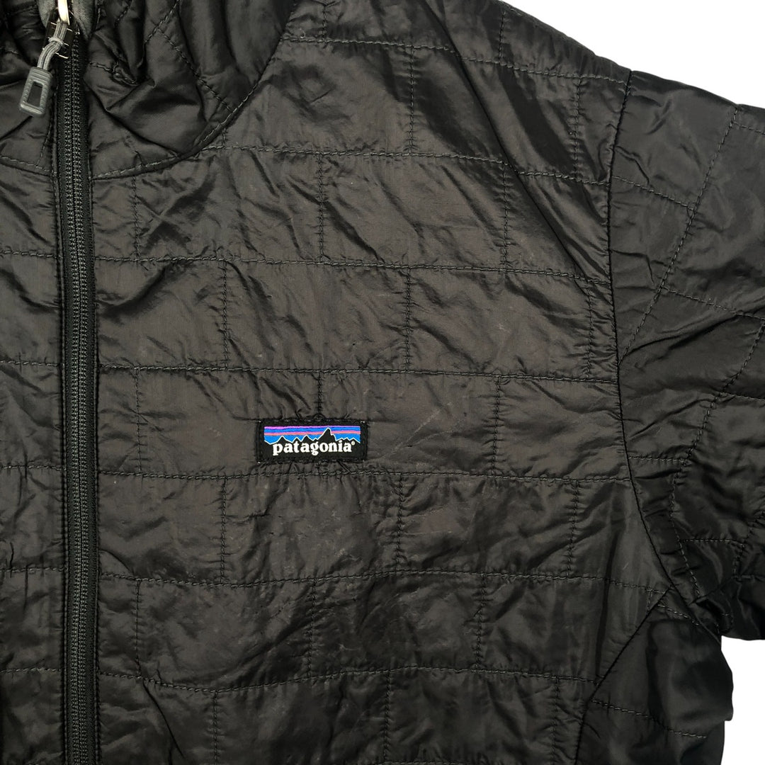 Patagonia Nano Puff Jacket 84212FA21, Men's Size L, Padded Mountain Jacket, Shell Jacket, Puffer Jacket recycled polyester black type Vintage Second Hand