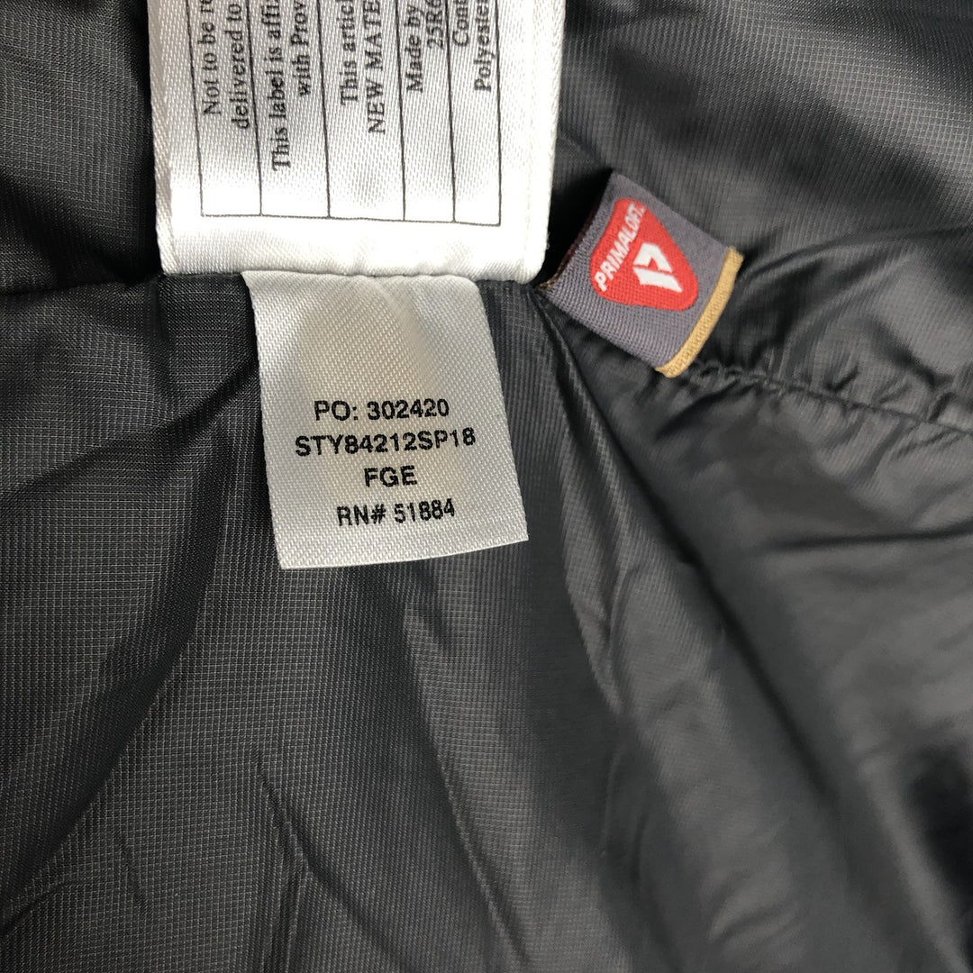 Patagonia Nano Puff Jacket 84212SP18, a padded mountain jacket, shell jacket, and puffer jacket, size L (men's size) polyester Charcoal Vintage Second Hand