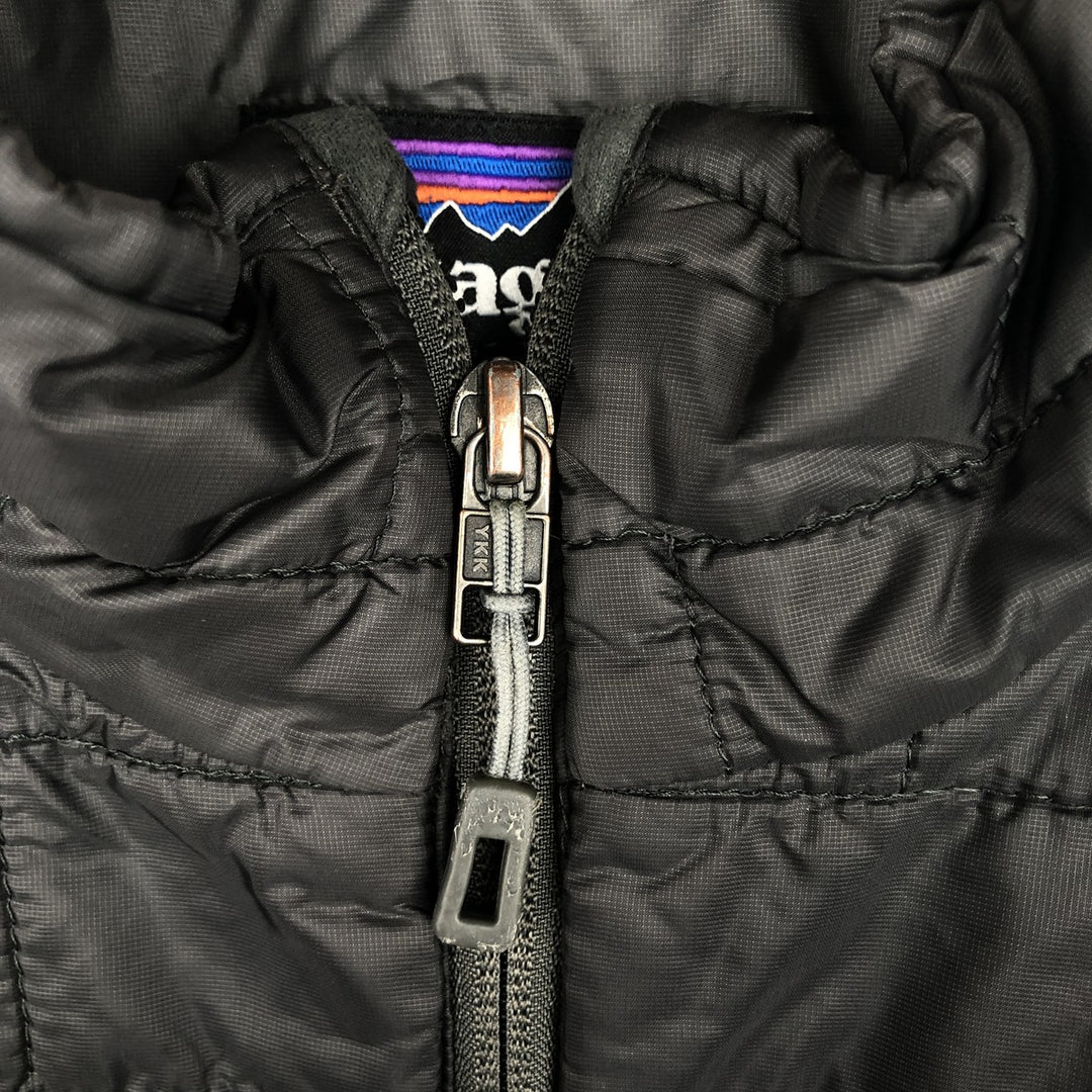 Patagonia Nano Puff Jacket 84212SP18, a padded mountain jacket, shell jacket, and puffer jacket, size L (men's size) polyester Charcoal Vintage Second Hand