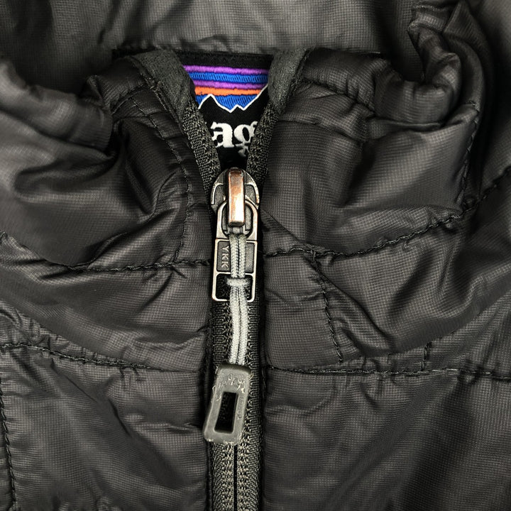 Patagonia Nano Puff Jacket 84212SP18, a padded mountain jacket, shell jacket, and puffer jacket, size L (men's size) polyester Charcoal Vintage Second Hand