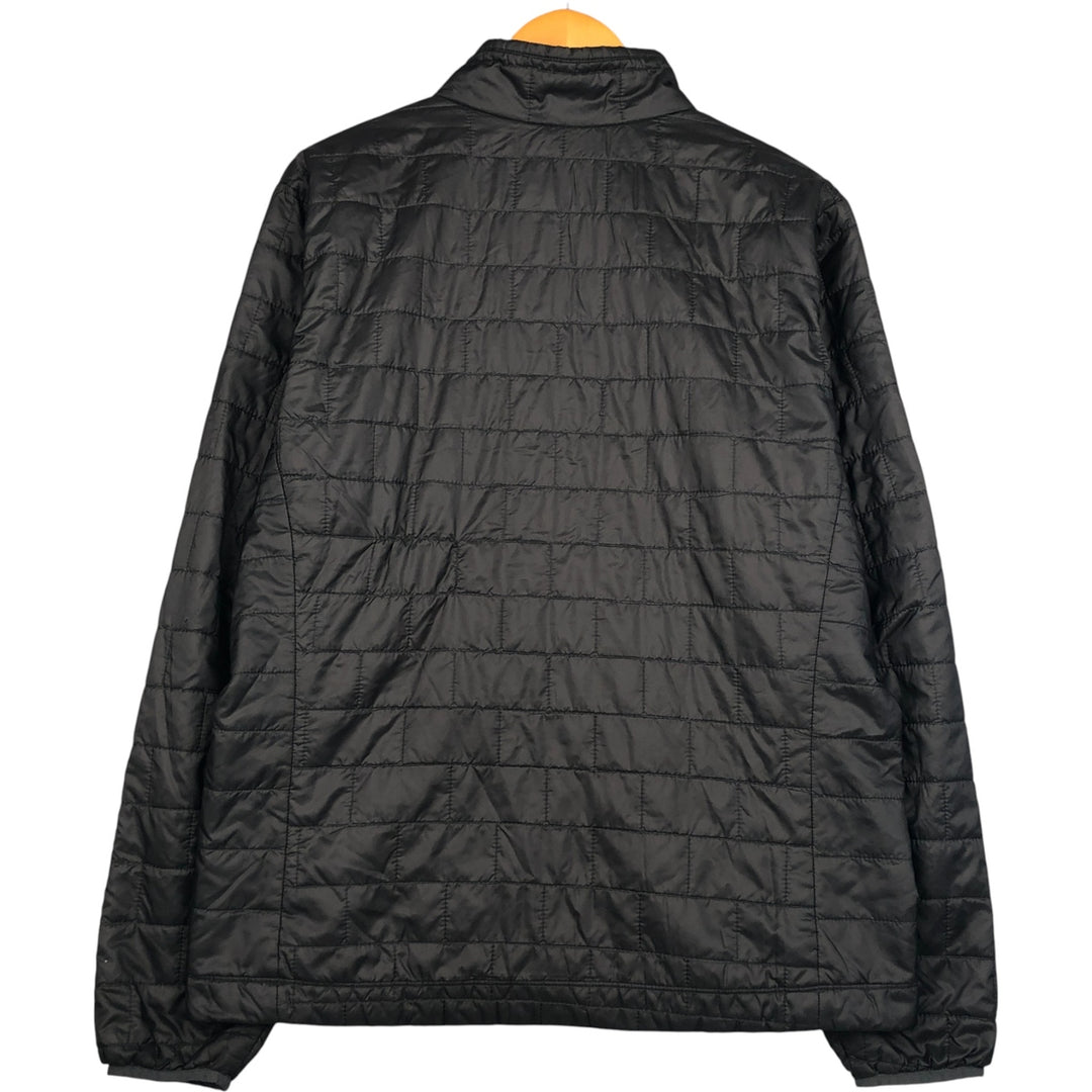 Patagonia Nano Puff Jacket 84211FA15, Men's Size L, Padded Mountain Jacket, Shell Jacket, Puffer Jacket polyester Charcoal Vintage Second Hand