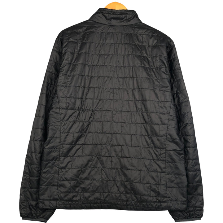 Patagonia Nano Puff Jacket 84211FA15, Men's Size L, Padded Mountain Jacket, Shell Jacket, Puffer Jacket polyester Charcoal Vintage Second Hand