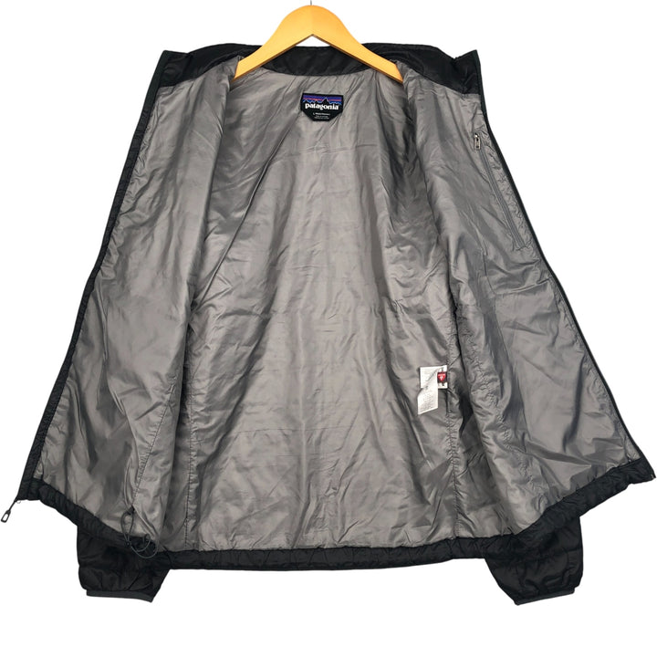 Patagonia Nano Puff Jacket 84211FA15, Men's Size L, Padded Mountain Jacket, Shell Jacket, Puffer Jacket polyester Charcoal Vintage Second Hand