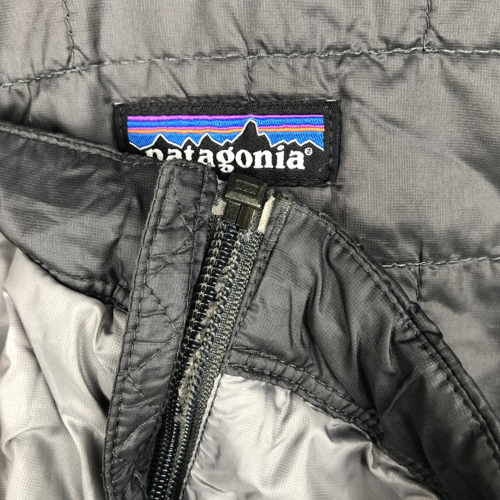 Patagonia Nano Puff Jacket 84211FA15, Men's Size L, Padded Mountain Jacket, Shell Jacket, Puffer Jacket polyester Charcoal Vintage Second Hand
