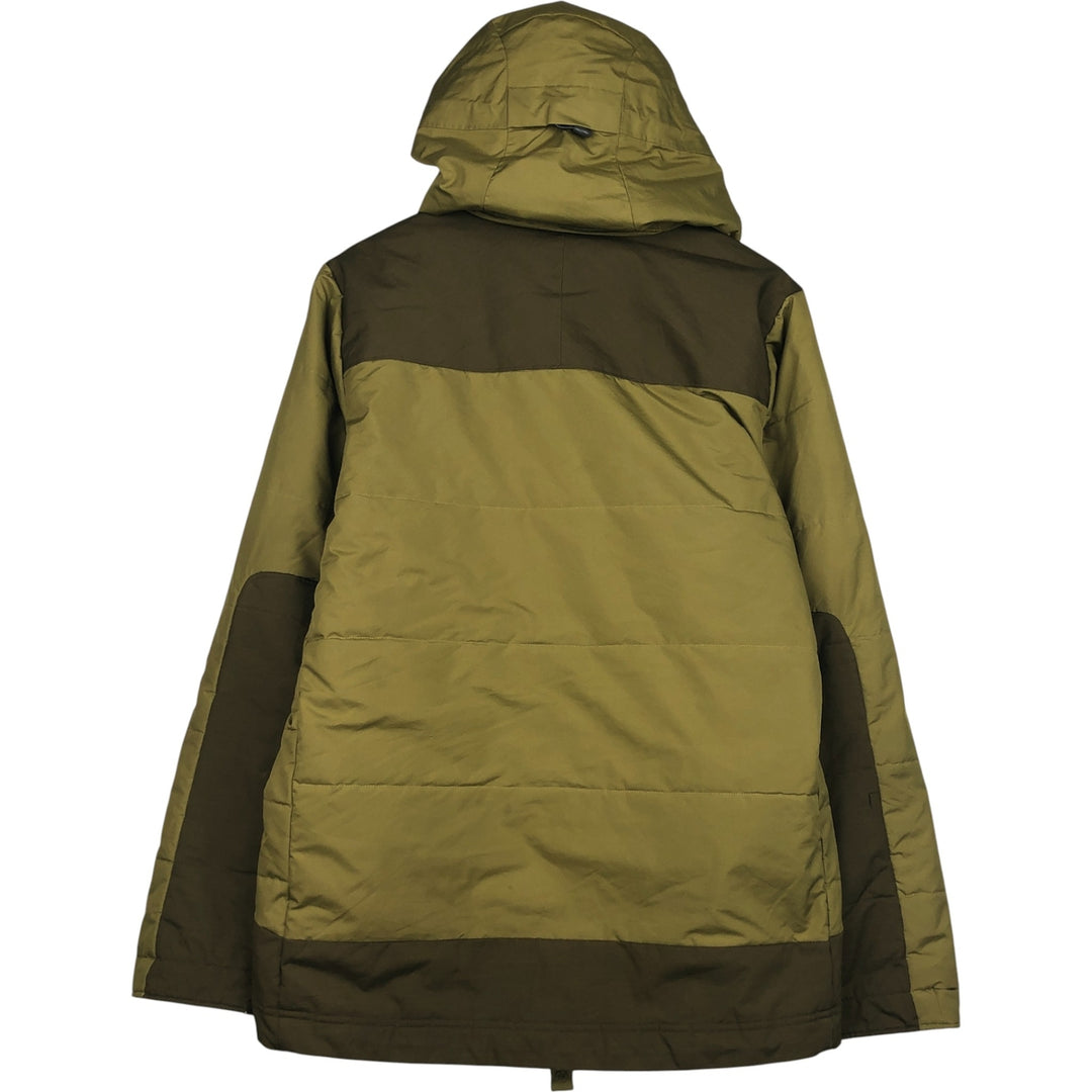 Patagonia 29435FA12 Padded Mountain Parka Shell Jacket Puffer Jacket Men's Size Small polyester Khaki type Vintage Second Hand