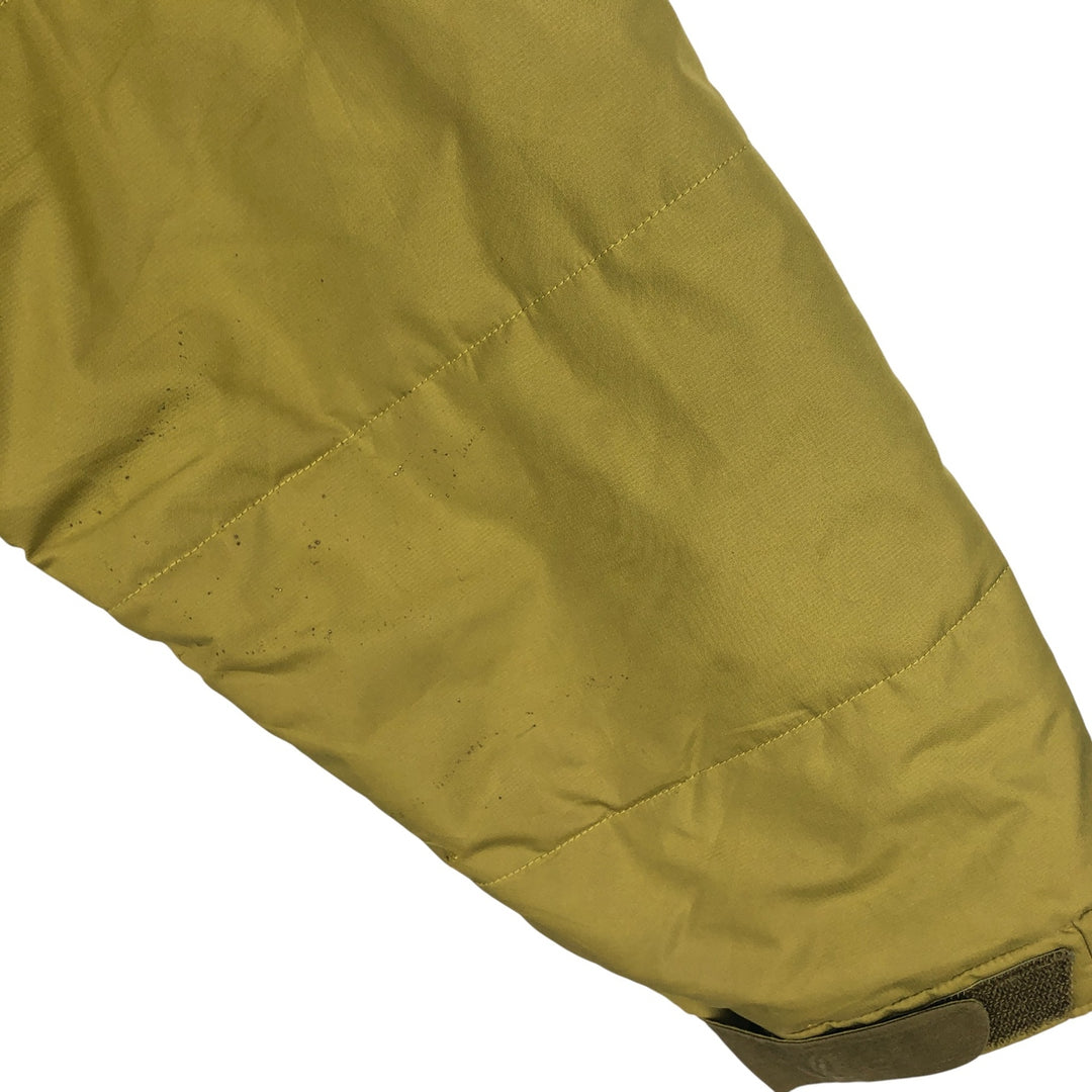 Patagonia 29435FA12 Padded Mountain Parka Shell Jacket Puffer Jacket Men's Size Small polyester Khaki type Vintage Second Hand