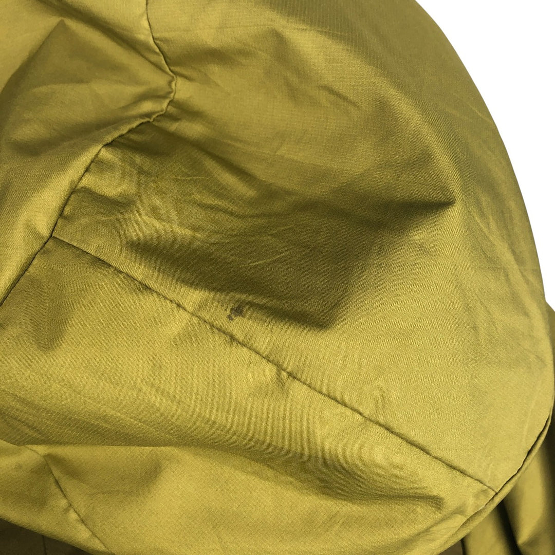 Patagonia 29435FA12 Padded Mountain Parka Shell Jacket Puffer Jacket Men's Size Small polyester Khaki type Vintage Second Hand