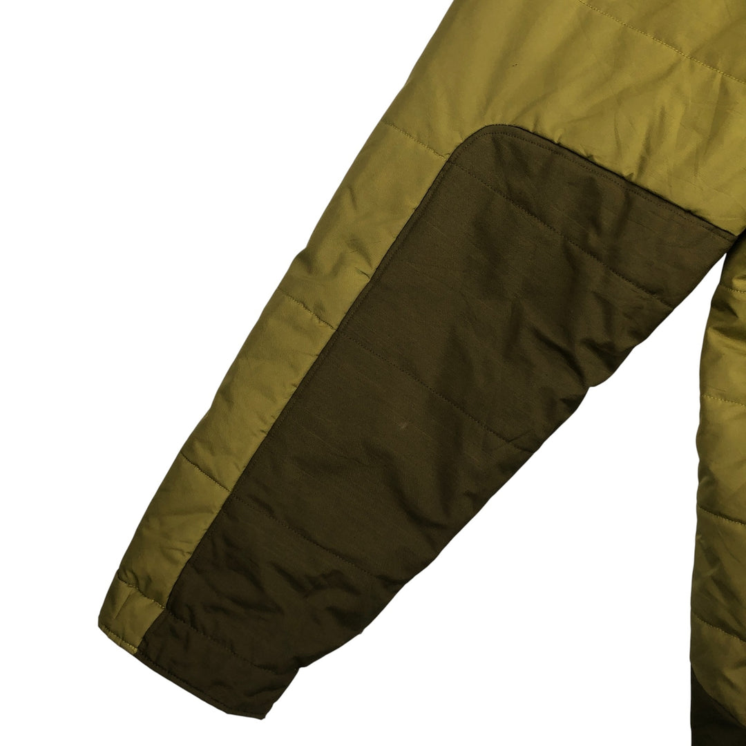 Patagonia 29435FA12 Padded Mountain Parka Shell Jacket Puffer Jacket Men's Size Small polyester Khaki type Vintage Second Hand