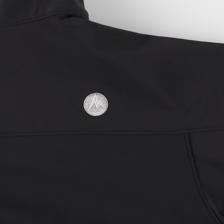 2000'S Marmot Softshell Jacket, Men's Size L Nylon black type Vintage Second Hand