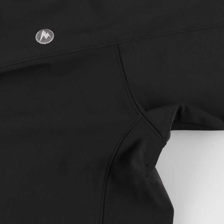 2000'S Marmot Softshell Jacket, Men's Size L Nylon black type Vintage Second Hand