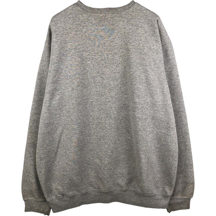 Carhartt One Point Logo Sweatshirt, Men's Size L cotton gray type Vintage Second Hand