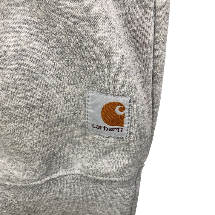 Carhartt One Point Logo Sweatshirt, Men's Size L cotton gray type Vintage Second Hand