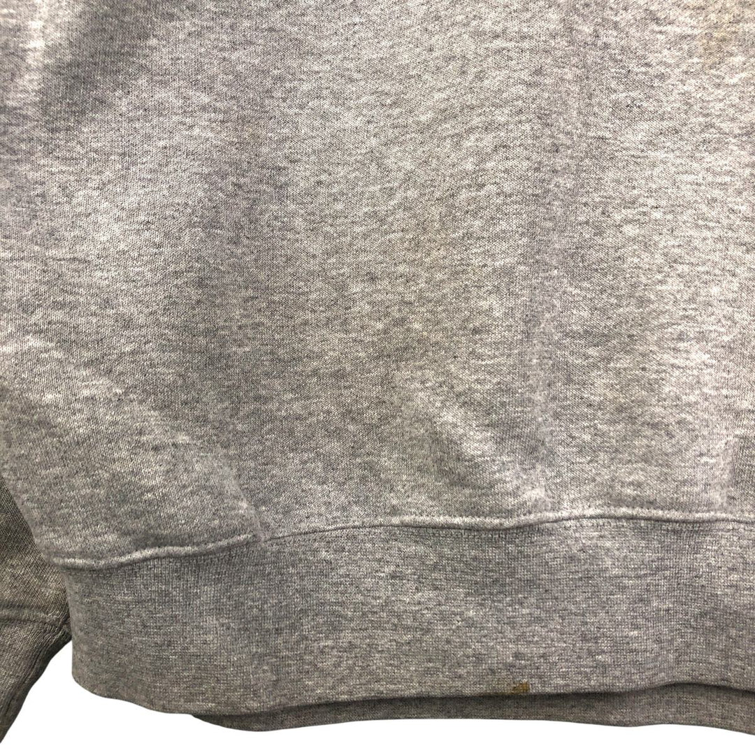 Carhartt One Point Logo Sweatshirt, Men's Size L cotton gray type Vintage Second Hand