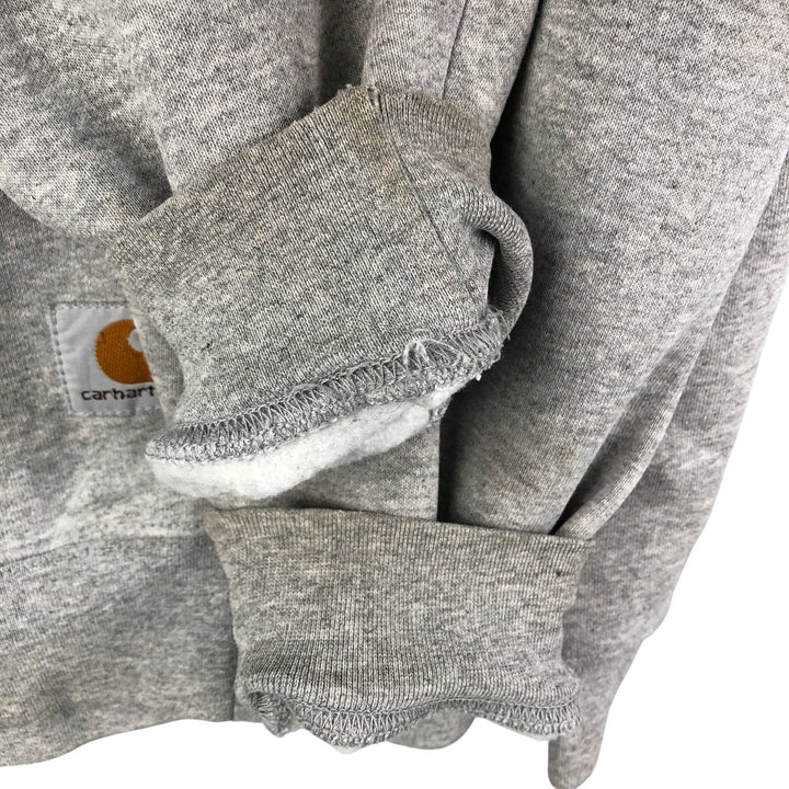 Carhartt One Point Logo Sweatshirt, Men's Size L cotton gray type Vintage Second Hand