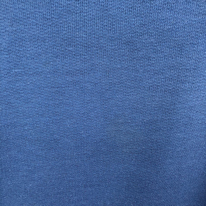 Vintage 1980'S Wrangler one-point logo sweatshirt, made in France, men's size XL cotton blue type Vintage Second Hand