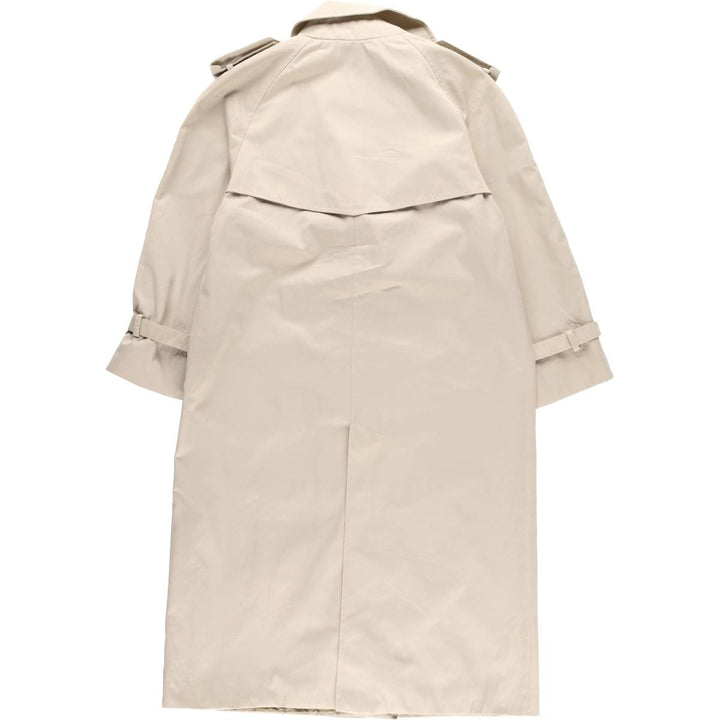 Burberry trench coat, made in Spain, size M polyester Beige type Vintage Second Hand
