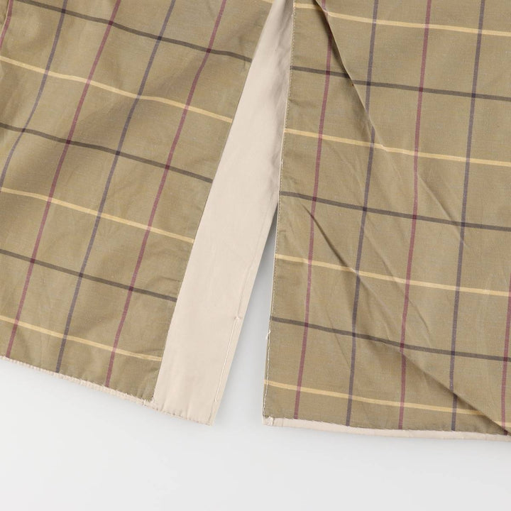 Burberry trench coat, made in Spain, size M polyester Beige type Vintage Second Hand