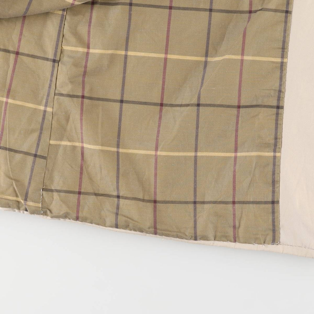 Burberry trench coat, made in Spain, size M polyester Beige type Vintage Second Hand