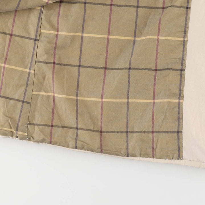 Burberry trench coat, made in Spain, size M polyester Beige type Vintage Second Hand