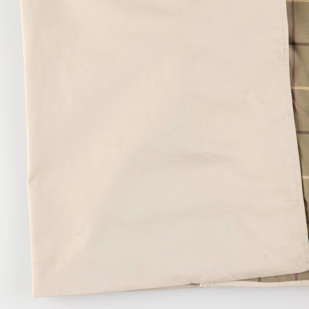 Burberry trench coat, made in Spain, size M polyester Beige type Vintage Second Hand