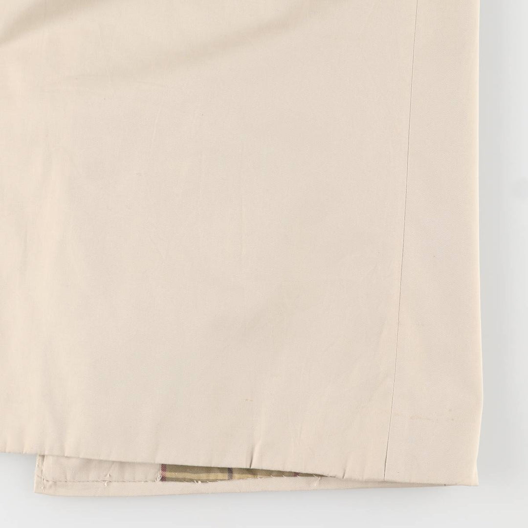 Burberry trench coat, made in Spain, size M polyester Beige type Vintage Second Hand