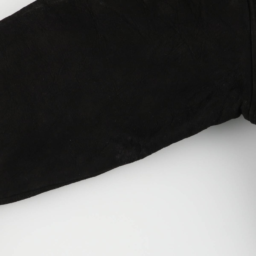 THE COLLECTION Sheepskin Mouton Jacket, Made in England, Women's Size M Genuine Leather Sheepskin black type Vintage Second Hand