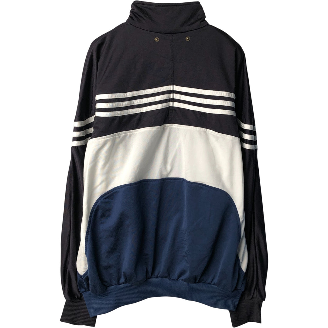 90'S Adidas Jersey Track Jacket Men's M Vintage polyester white type Vintage Second Hand