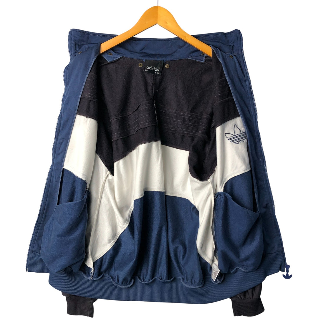 90'S Adidas Jersey Track Jacket Men's M Vintage polyester white type Vintage Second Hand