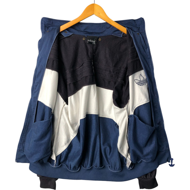 90'S Adidas Jersey Track Jacket Men's M Vintage polyester white type Vintage Second Hand