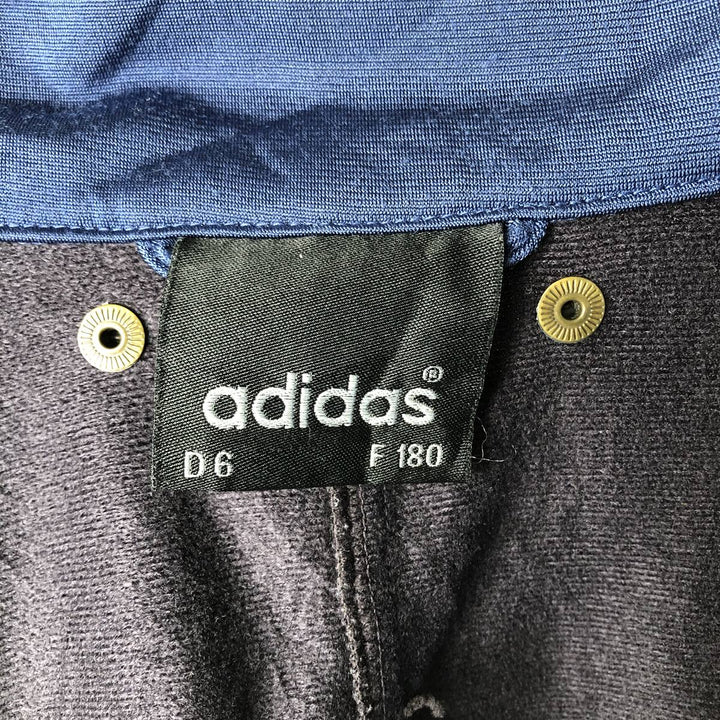 90'S Adidas Jersey Track Jacket Men's M Vintage polyester white type Vintage Second Hand