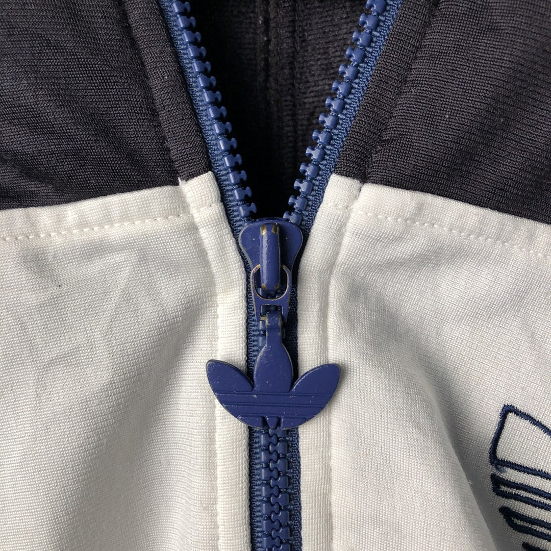 90'S Adidas Jersey Track Jacket Men's M Vintage polyester white type Vintage Second Hand