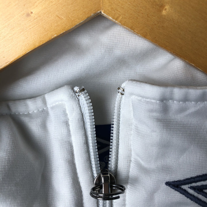 90'S UMBRO Jersey Track Jacket Men's XL Vintage polyester white type Vintage Second Hand