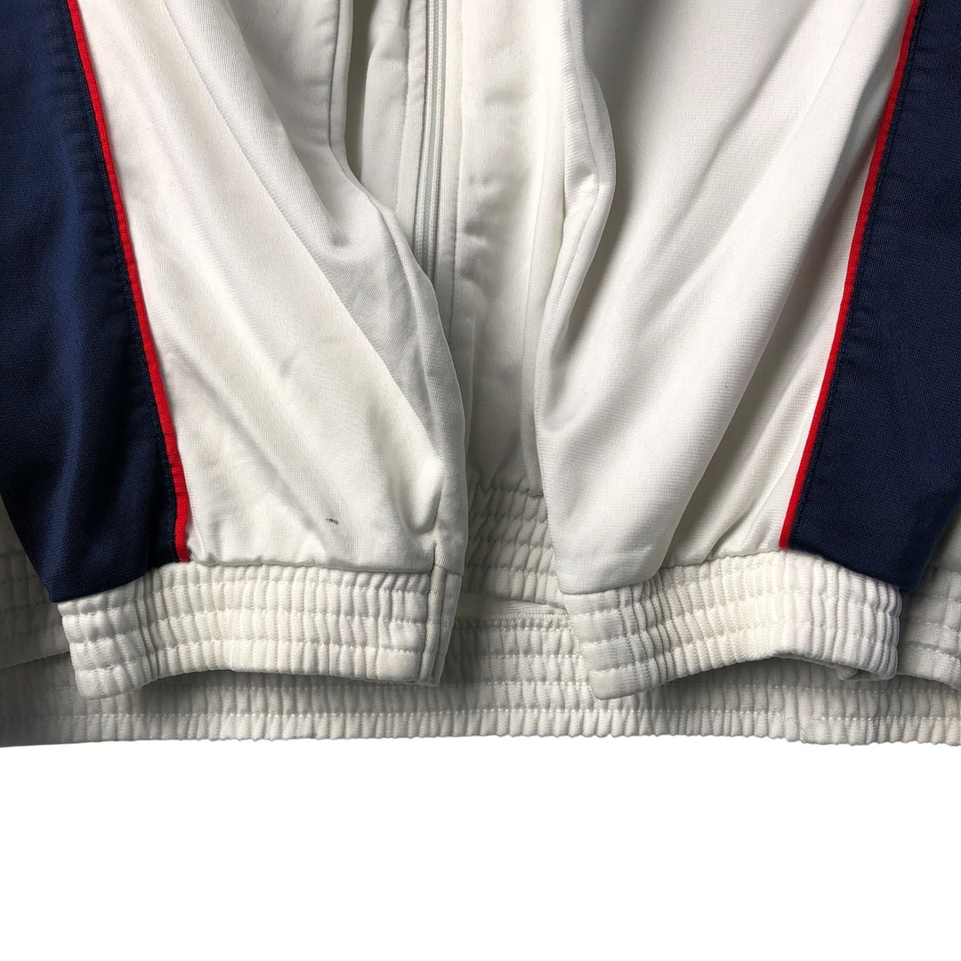 90'S UMBRO Jersey Track Jacket Men's XL Vintage polyester white type Vintage Second Hand