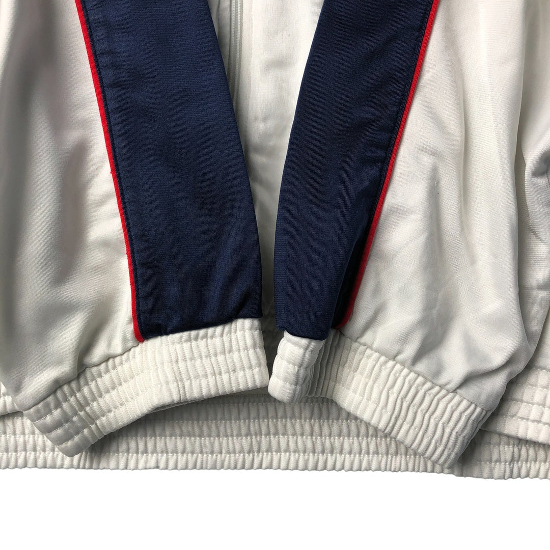 90'S UMBRO Jersey Track Jacket Men's XL Vintage polyester white type Vintage Second Hand