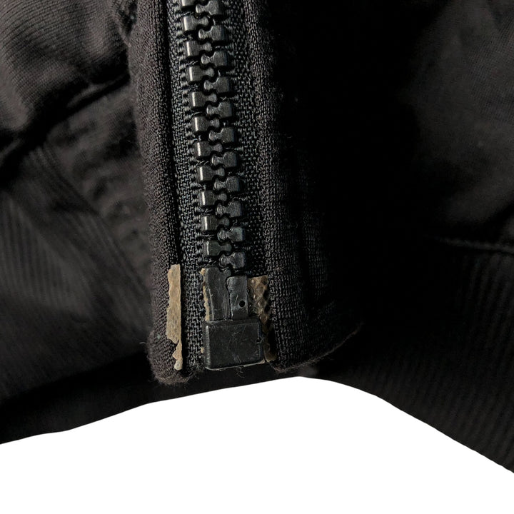 Vintage 90'S Adidas back logo track jacket, men's size XL polyester white type Vintage Second Hand