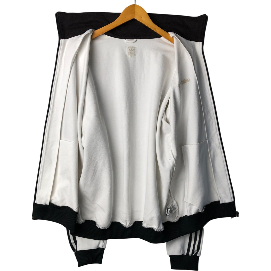 00'S adidas Originals Jersey Track Jacket Men's XL cotton white type Vintage Second Hand