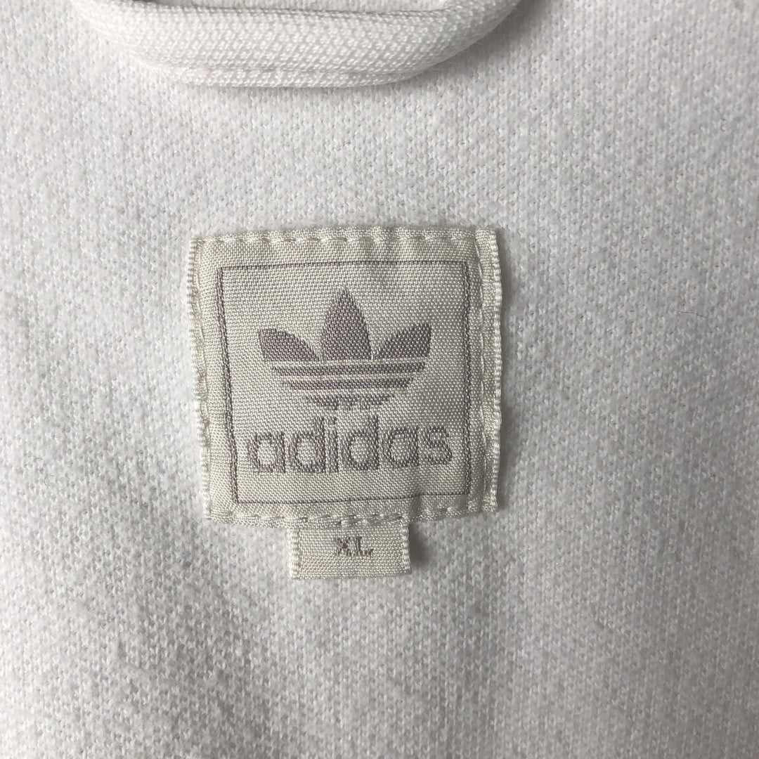 00'S adidas Originals Jersey Track Jacket Men's XL cotton white type Vintage Second Hand