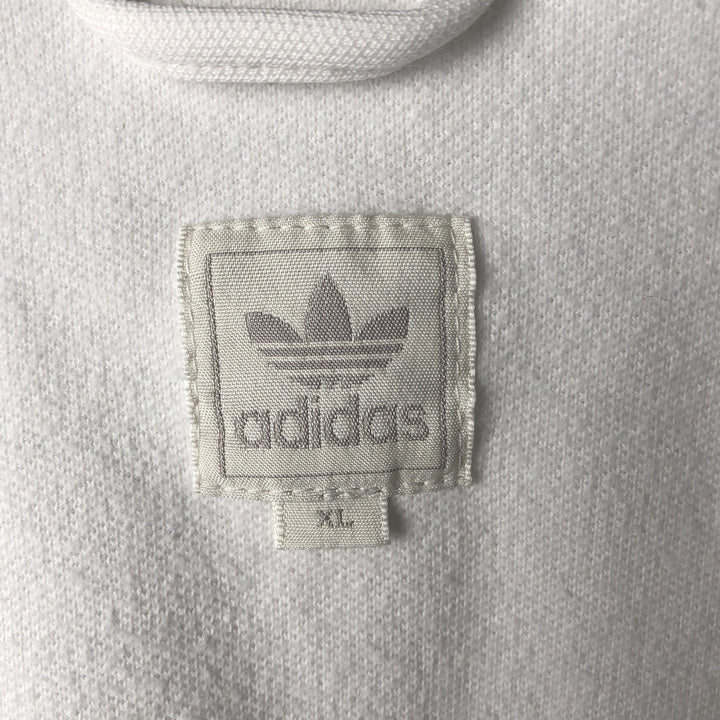 00'S adidas Originals Jersey Track Jacket Men's XL cotton white type Vintage Second Hand